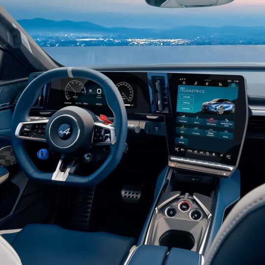 Protector de pantalla PPF para ALPINE A 390 - lámina a medida