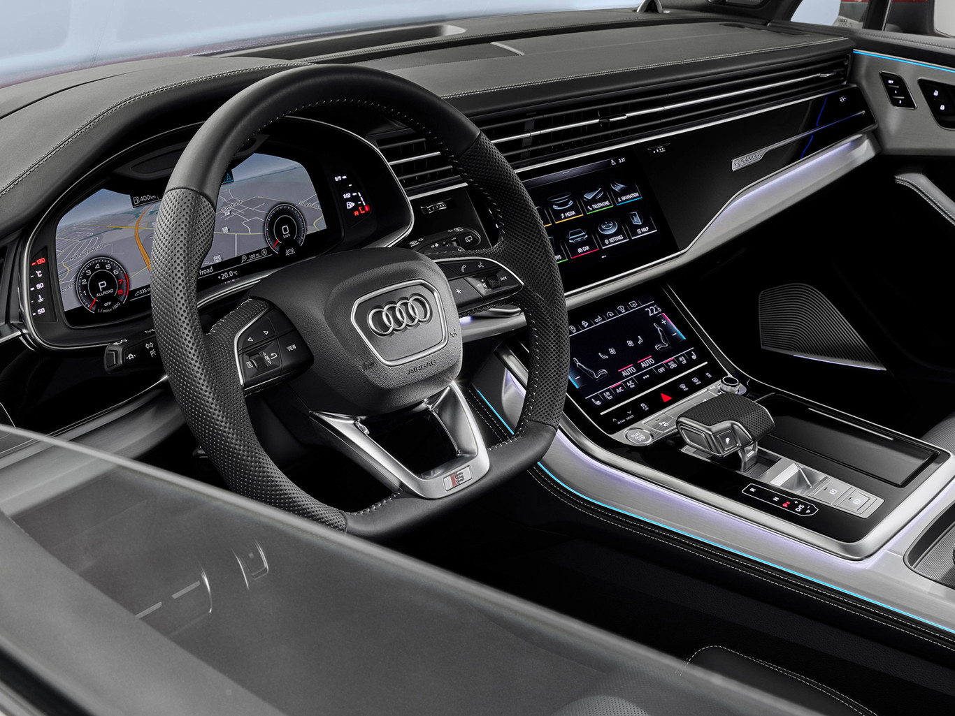 Protector de pantalla PPF para AUDI Q7 - lámina a medida
