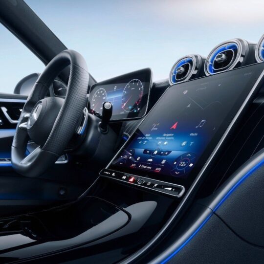 Protector de pantalla PPF para MERCEDES CLASE C - lámina a medida
